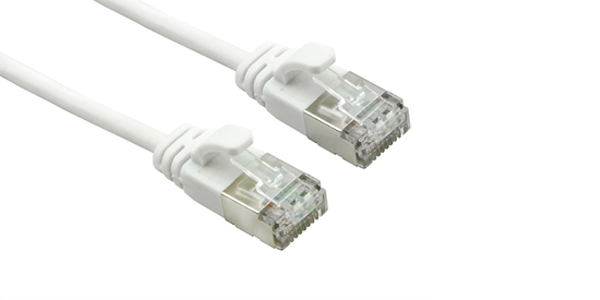 Cat6A, FTP, Patch Cord, 3m, LSZH, White-img-1